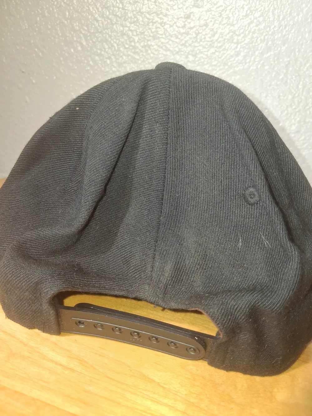 Embroidered Black Men's Baseball Cap